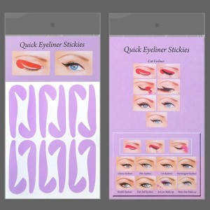 Molde Adesivo p/ Delineado - Quick Eyeliner Stickies c/ 6 Pares