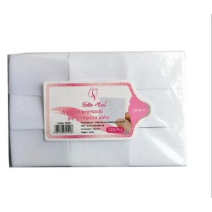 Algodão Prensado p/ Limpeza de Unha c/ 1000 Peças