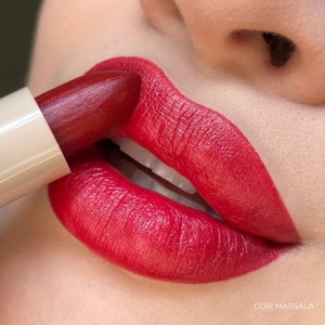 Batom Bala Bastão Dia a Dia Marsala Mahav