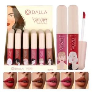 Box 36 Batom Líquido Velvet Aveludado Dalla