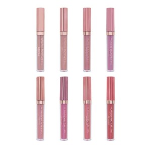 Kit 8 Lip Gloss Glitter Fashion Pink 21