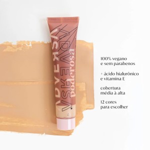 Base Líquida Matte Poderosa Cor 100 Adversa