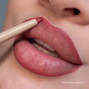 Lápis Delineador Retrátil para Lábios Rosa Vintage Mahav
