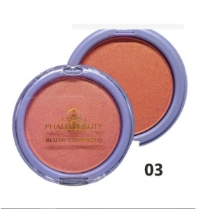 Blush Compacto Cor 03 Phállebeauty