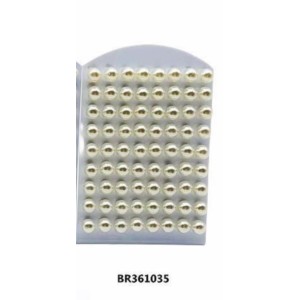 36 pares de Brincos de Pérola Cartela Atacado