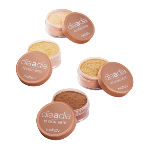 Kit 4 Pó Facial Solto Dia a Dia Mahav
