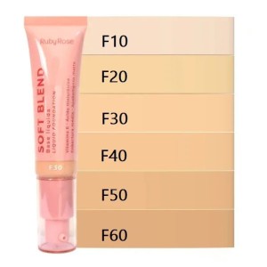 Base Líquida Soft Blend F40 Ruby Rose