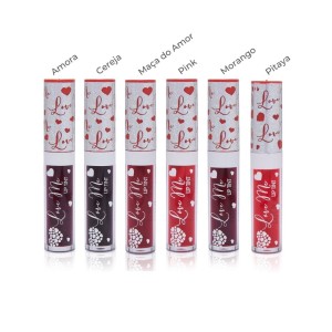 Kit 20 Lip Tint Love Me Mahav Batom Tinta