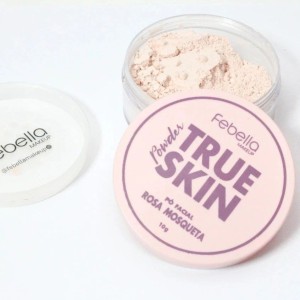 Pó Solto Rosa Mosqueta True Skin Febella
