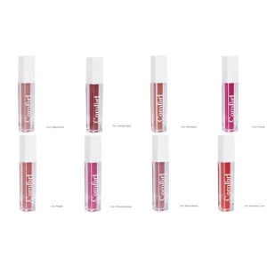 Kit 12 Batom Líquido Comfort Matte Mahav