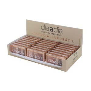 Box 24 Paleta De Sombras 6 Cores Smart Dia a Dia Mahav