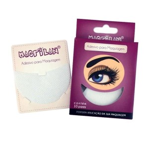 Adesivo para Maquiagem Macrilan C/10 Pares