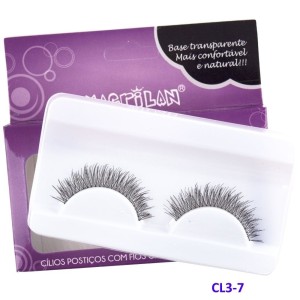 Cílios Postiços Macrilan  Fios Cruzados e Crescentes CL3-7