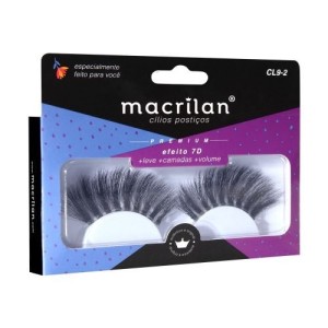 Cílios Postiços Macrilan Linha Premium 7D - CL9-2