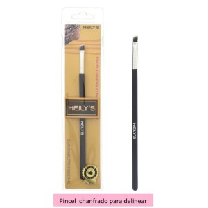 Kit 12 Pincel Meily´s para Delinear Chanfrado MP-06A