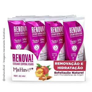 Box 12 Esfoliante Corporal Renova Vegano Mahav 80g