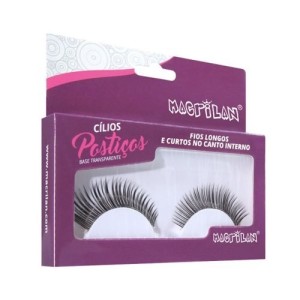 Cílios Postiços Macrilan Fios longos e curtos no canto interno CL2-23