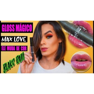 Gloss Black Rain Efeito Mágico Max Love