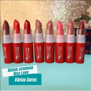 Kit 8 Batom Bala Bastão Rouge Max Love