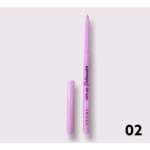 Lápis Gel Delineador 2 Rosa Vivai