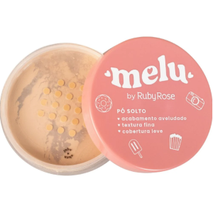 Pó Facial Solto Melu Cor 02 Ruby Rose