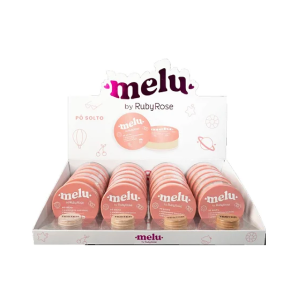 Box 24 Pó Facial Solto Melu Ruby Rose