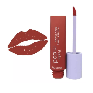 Batom Líquido Comfort Matte Feels Mood L30 Gratitude Ruby Rose