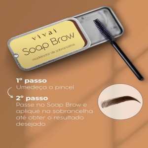 Modelador de Sombrancelhas Soap Brow Vivai