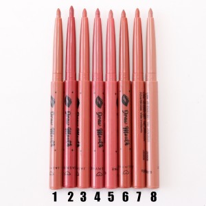 Kit 8 Lápis Labial Retrátil Draw Mouth Jasmyne