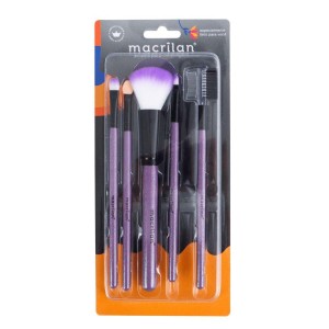Kit Pincel Macrilan C/5 Peças Grande KP5-9