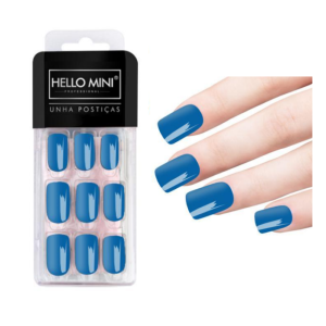 Kit Unhas Postiças Autocolantes c/ 24 Hello Mini OY174-63