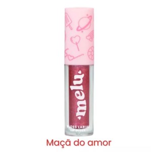 Gloss Labial Melu Maça do Amor Ruby Rose