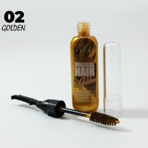 Máscara Temporária p/ Cabelo Magical Hair 02 Dourado Vivai