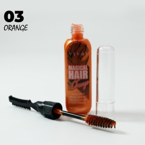 Máscara Temporária p/ Cabelo Magical Hair 03 Laranja Vivai