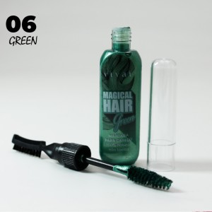 Máscara Temporária p/ Cabelo Magical Hair 06 Verde Vivai