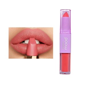 Batom Duo Matte 2 em 1 Mood CM14 Ruby Rose