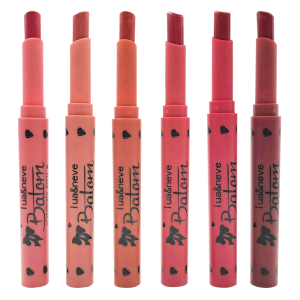 Kit 6 Batom Stick Matte Lua & Neve